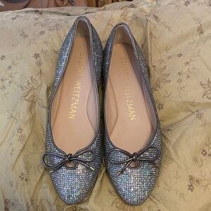 Stuart Weitzman Gabby PTP Dio-Disco Ballet Flats